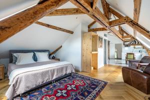 Postel nebo postele na pokoji v ubytování Casa La Palma Le 48