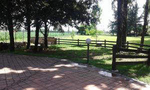 Zahrada ubytování I Pioppi Bed & Breakfast