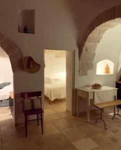 Χώρος καθιστικού στο Trullo Monte Olimpo 5