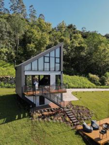 Zahrada ubytování Villa Teza - Cabana - Serra Gaúcha