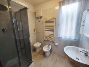 Ванная комната в Hotel Minerva