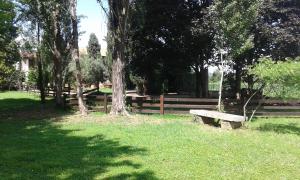 Zahrada ubytování I Pioppi Bed & Breakfast