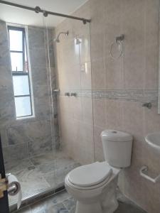 Koupelna v ubytování Casa agradable