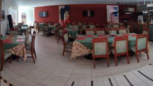 Restaurace v ubytování Hotel Real de TX