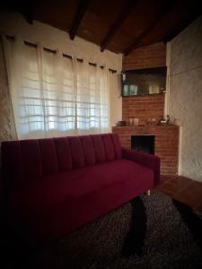 Posezení v ubytování Cabaña Privada Refugio Mágico