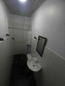 Koupelna v ubytování Hotel MONARCA