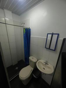 Koupelna v ubytování Hotel MONARCA