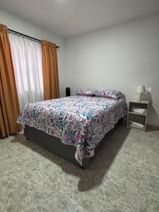 Postel nebo postele na pokoji v ubytování ApartahotelVacacionalSangil