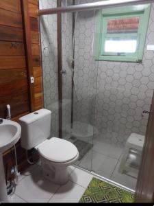 Et badeværelse på Lugar de paz e sossego