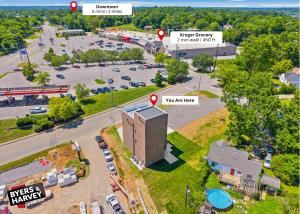 Letecký snímek ubytování Event Center at The Spot - 281 Liberty Pkwy