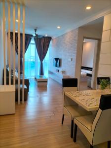 Χώρος καθιστικού στο My Home The Wave Malacca Homestay