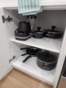 Cucina o angolo cottura di Cozy 2 BR Suite Self check-in I Free Park Pass