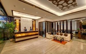 TV a/nebo společenská místnost v ubytování Viceroy Boutique Hotel