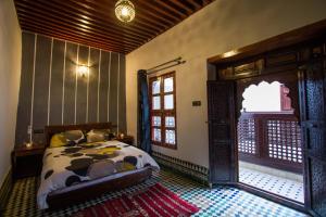Letto o letti in una camera di Dar El Mathaf