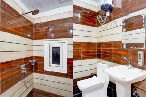 Kuchyň nebo kuchyňský kout v ubytování Hotel O ADVENT HOTEL