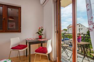 Balkón nebo terasa v ubytování Ava apartmani
