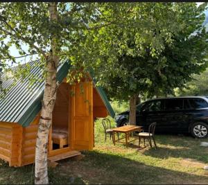 Zahrada ubytování Camp Mrdak Lipovo