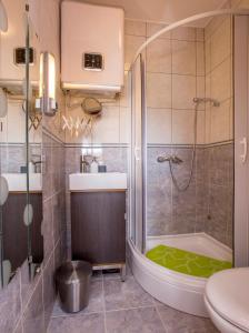 Koupelna v ubytování Ava apartmani