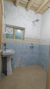 Koupelna v ubytování Balti hostel turtuk