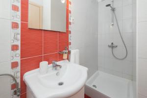 Koupelna v ubytování Turta apartment