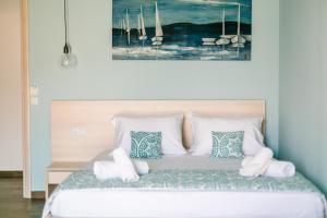 Posteľ alebo postele v izbe v ubytovaní Anastasia Rooms