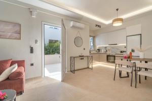 Η κουζίνα ή μικρή κουζίνα στο Papanikolis Apartments