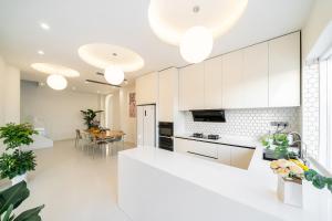Nhà bếp/bếp nhỏ tại Shanghai -Creek -Camping -BBQ -Parent-child- Homestay