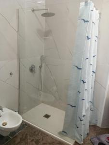 Koupelna v ubytování Executive center rooms