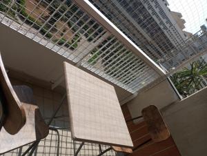 Balkón nebo terasa v ubytování Executive center rooms