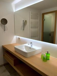 Koupelna v ubytování Hotel Zur Schönen Aussicht