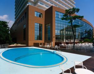 Bazén v ubytování Seaside Hotel Maiko Villa Kobe nebo v jeho okolí