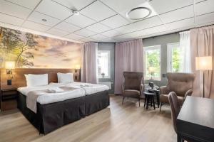 Postel nebo postele na pokoji v ubytování Best Western Hotel City Gavle