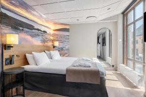 Postel nebo postele na pokoji v ubytování Best Western Hotel City Gavle