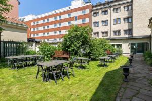 Zahrada ubytování Best Western Hotel City Gavle + 37 fotografií