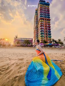 Foto sihtkohas Thanh Hóa asuva majutusasutuse Flamingo Ibiza Hải Tiến Luxury Stay galeriist