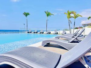 Bazén v ubytování Sangria-Luna Resort and Hotel nebo v jeho okolí