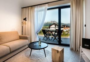 A balcony or terrace at Natur Resort