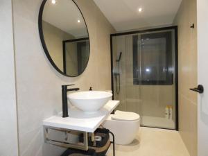 Koupelna v ubytování Myholidayshome