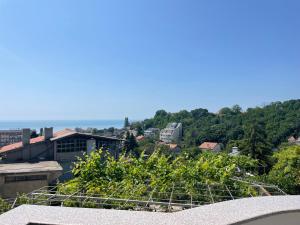 a view from the roof of a building at Вила Рак-Апартаменти за гости in Varna City
