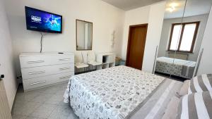 Postel nebo postele na pokoji v ubytování Un posto tranquillo
