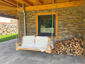 Fotografie z fotogalerie ubytování Ferienwohnung Uplandblockhaus v destinaci Willingen