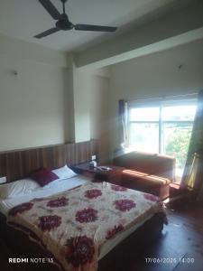 Voodi või voodid majutusasutuse Hotel A ONE toas