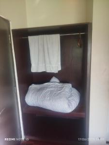 Voodi või voodid majutusasutuse Hotel A ONE toas