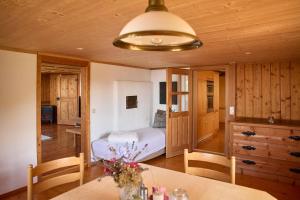 Kuchyň nebo kuchyňský kout v ubytování Bauernhaus am Pfänderhang mit Seeblick