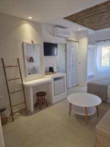Kuchyň nebo kuchyňský kout v ubytování Ilias Place