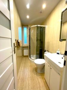 Vannituba majutusasutuses Pensjonat Magdalena - w cichym i spokojnym miejscu - zwierzęta akceptowane, bezpłatny parking