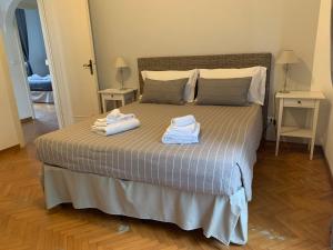 Postel nebo postele na pokoji v ubytování Villa Pera