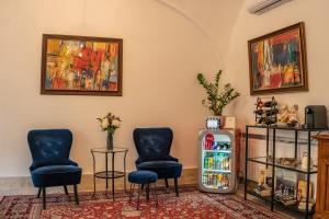 Posezení v ubytování BlueBell Hotel