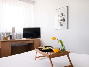 Kuchyň nebo kuchyňský kout v ubytování ibis Styles Bielsko Biala