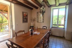 Χώρος καθιστικού στο Sous les Noyers Autoire